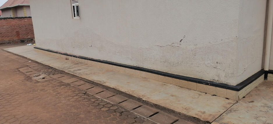 this is the true example of a failed plumbing installation. behind this wall was a bathtub that had a leaking pipe which caused